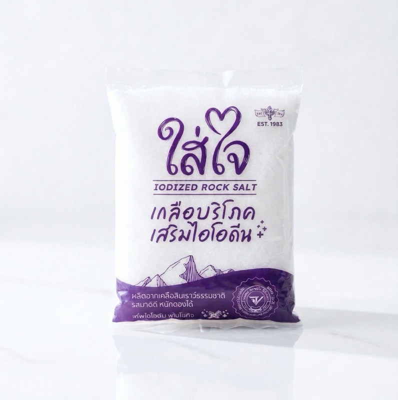 ใส่ใจ เกลือบริโภคเสริมไอโอดีน